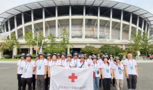 护航“苏超” 江苏淮安红十字用上“双保险”